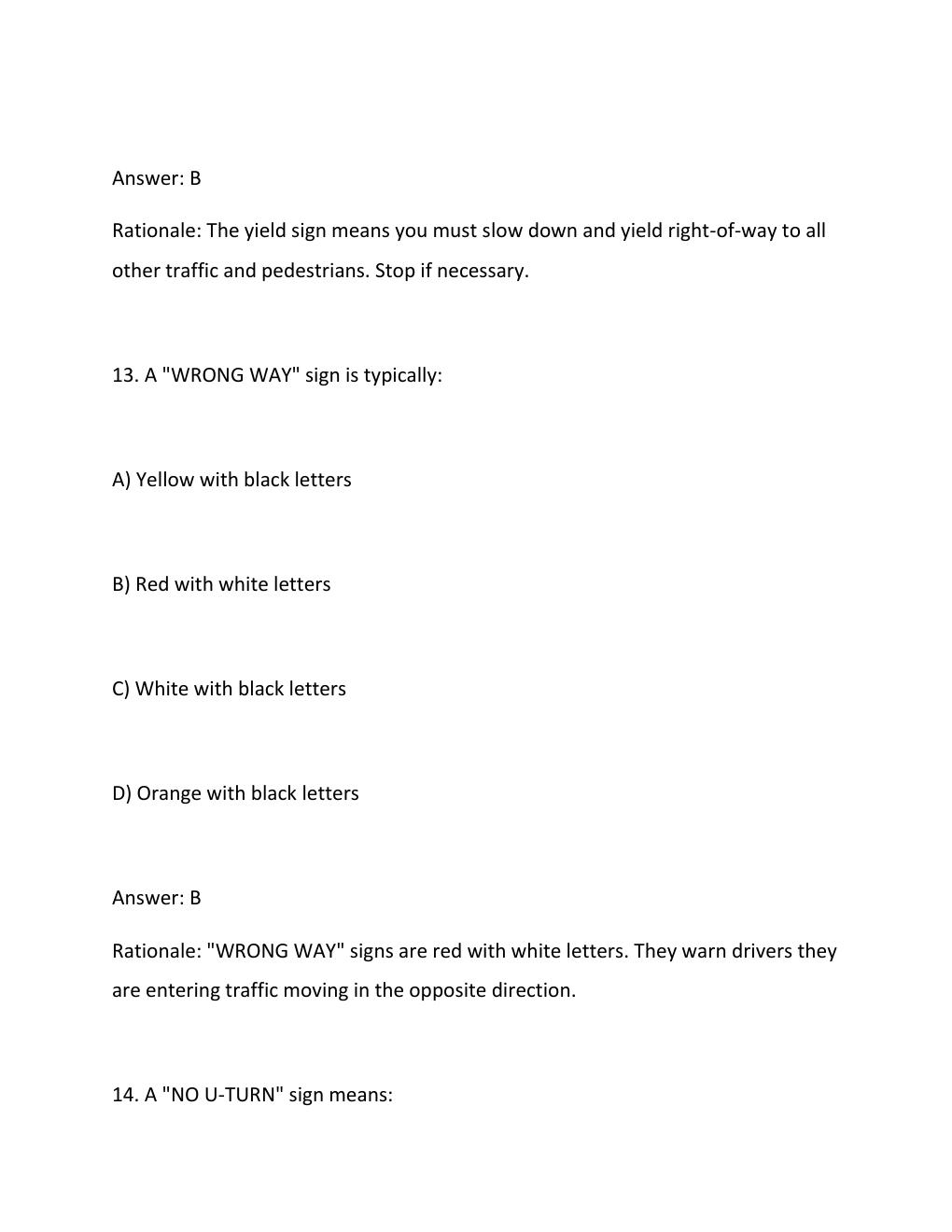 Preview page 10 of DC DMV Knowledge Test 2026  Practice Questions &amp; Verified Answers  Washington, DC Driver's License Exam Review....