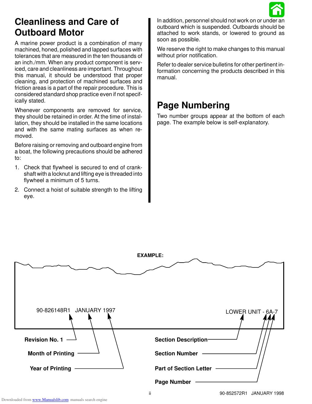 Preview page 3 of Mercury 40/50/55/60 Two Stroke Service Repair Manual