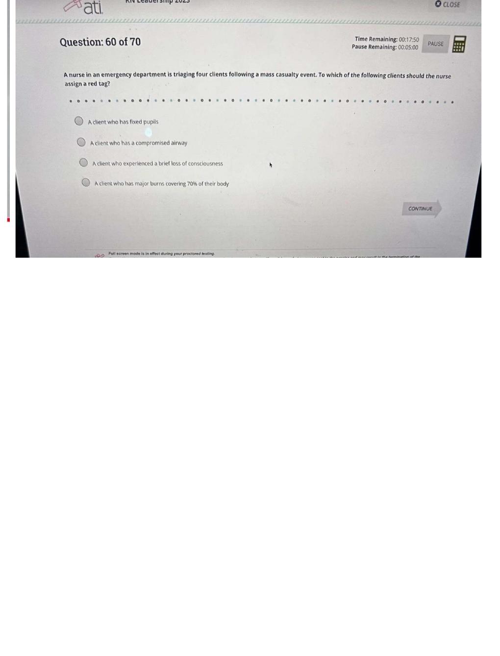 Preview page 4 of ATI RN Leadership 2026 Proctored Exam with NGN Study and Test Practice.