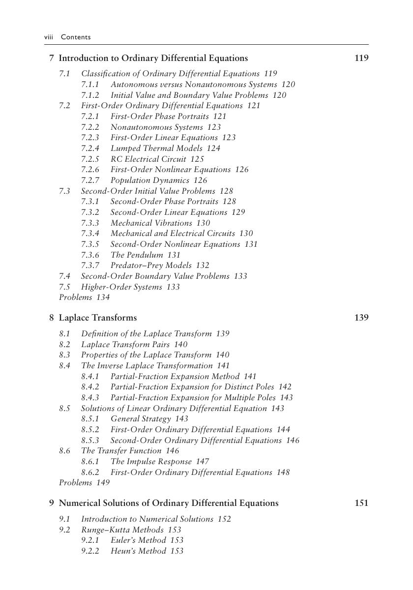 Preview page 9 of eBook PDF Applied Engineering Mathematics By Brian Vick