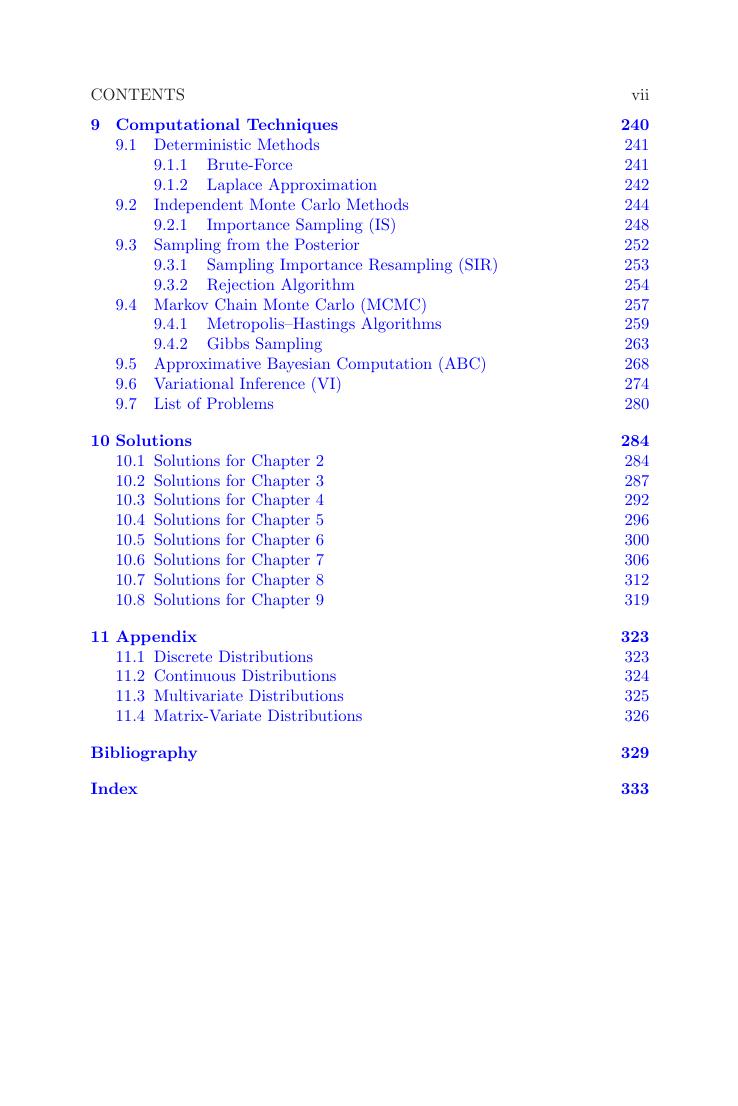 Preview page 8 of eBook PDF Bayesian Inference Theory Methods Computations BY Silvelyn Zwanzig  Rauf Ahmad