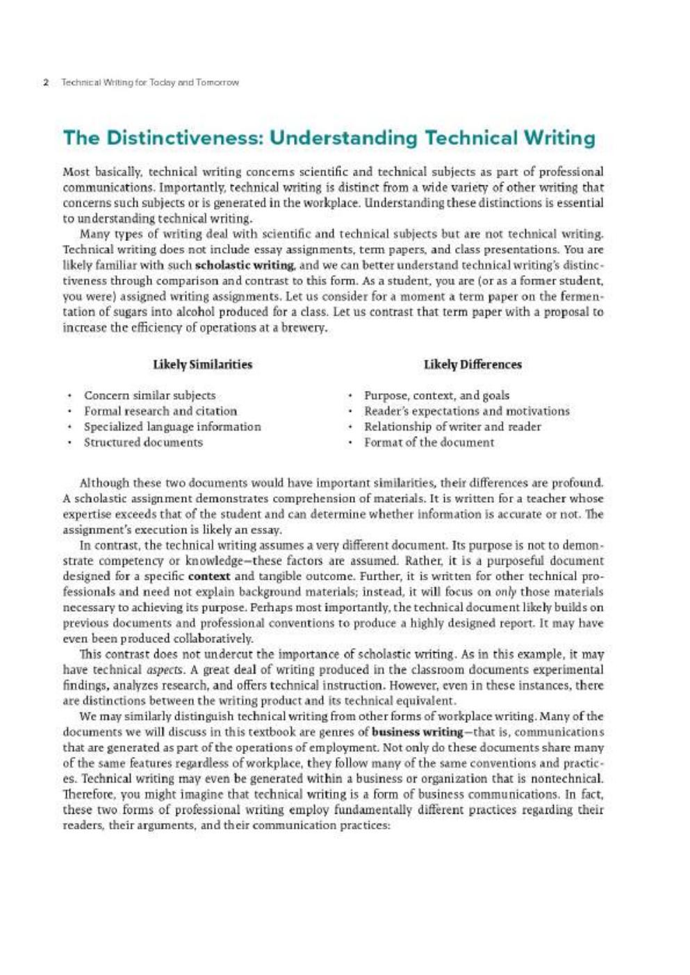 Preview page 9 of Technical Writing for Today and Tomorrow By Stan Hunter Kranc eBook PDF