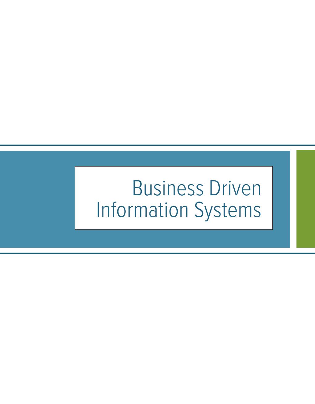 Preview page 2 of Business Driven Information Systems 2026 Release By Paige Baltzan