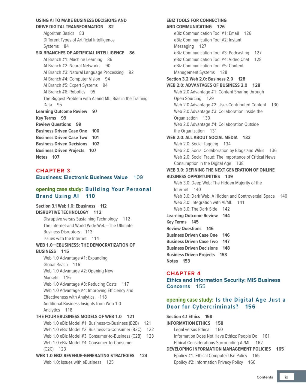 Preview page 10 of Business Driven Information Systems 2026 Release By Paige Baltzan