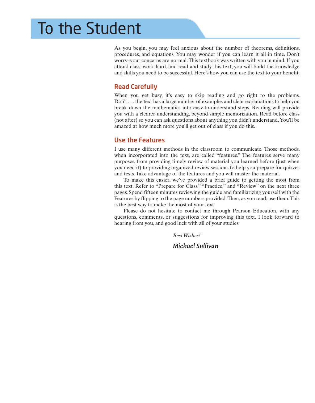 Preview page 3 of eBook PDF College Algebra, 12th Edition By Michael Sullivan