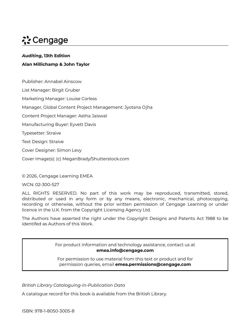 Preview page 6 of eBook EPUB PDF Auditing 13th Edition By John Taylor, Alan Millichamp