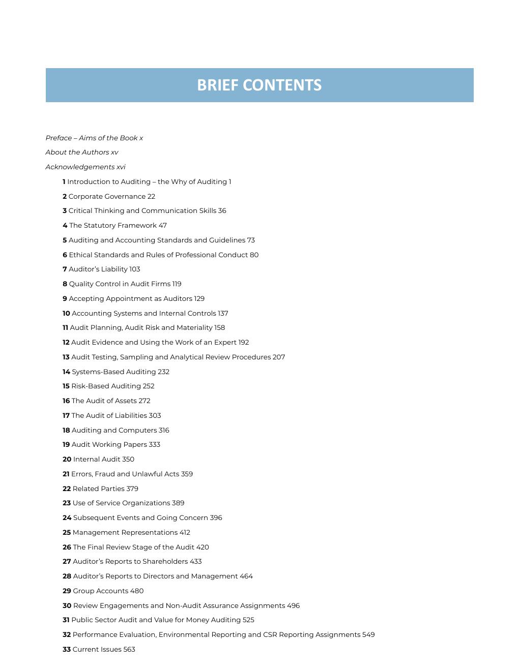 Preview page 8 of eBook EPUB PDF Auditing 13th Edition By John Taylor, Alan Millichamp
