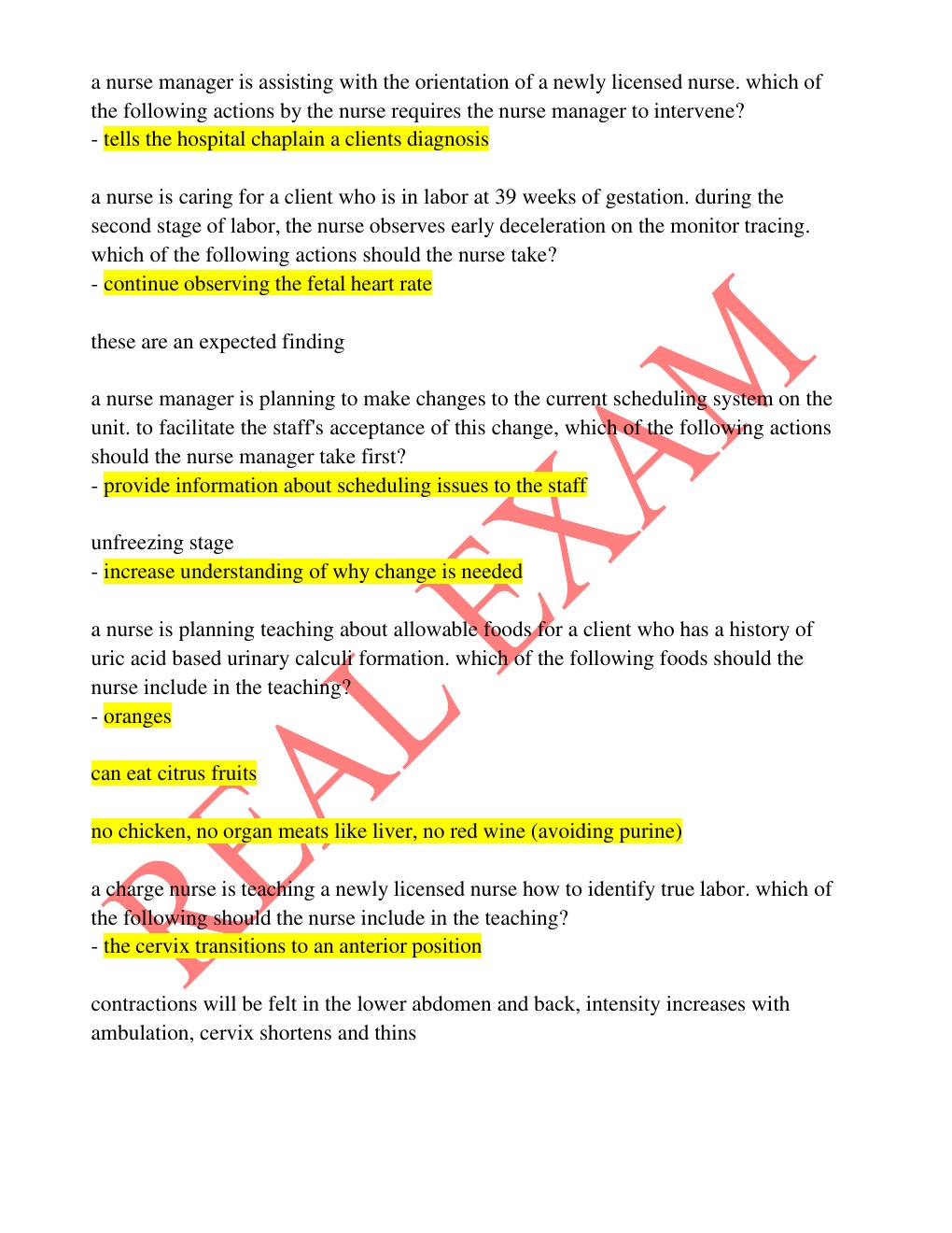 Preview page 3 of NGN RN ATI Capstone Proctored Comprehensive  Assessment 2019 A /ATI Comprehensive Practice  2019 A/ Latest Version /Ques