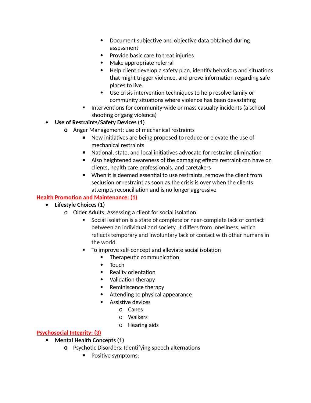 Preview page 2 of RN ATI Capstone Proctored Comprehensive Assessment: Form B Remediation