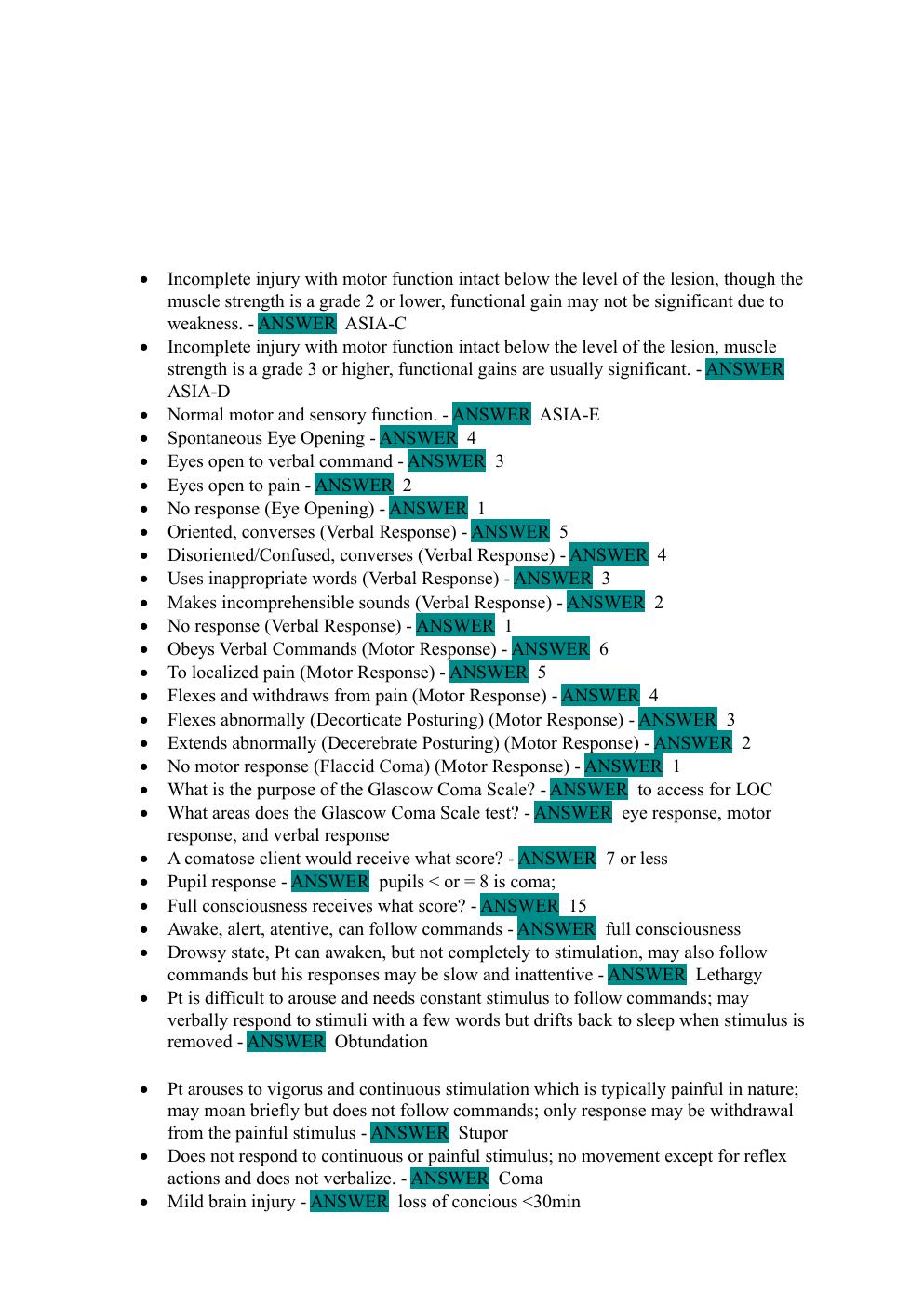 Preview page 4 of CRRN Test 1 Exam Prep: Fully  Updated Study Guide with  Verified Correct Answers  (2026–2027)