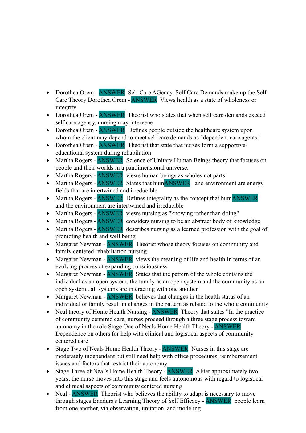 Preview page 6 of CRRN Test 1 Exam Prep: Fully  Updated Study Guide with  Verified Correct Answers  (2026–2027)