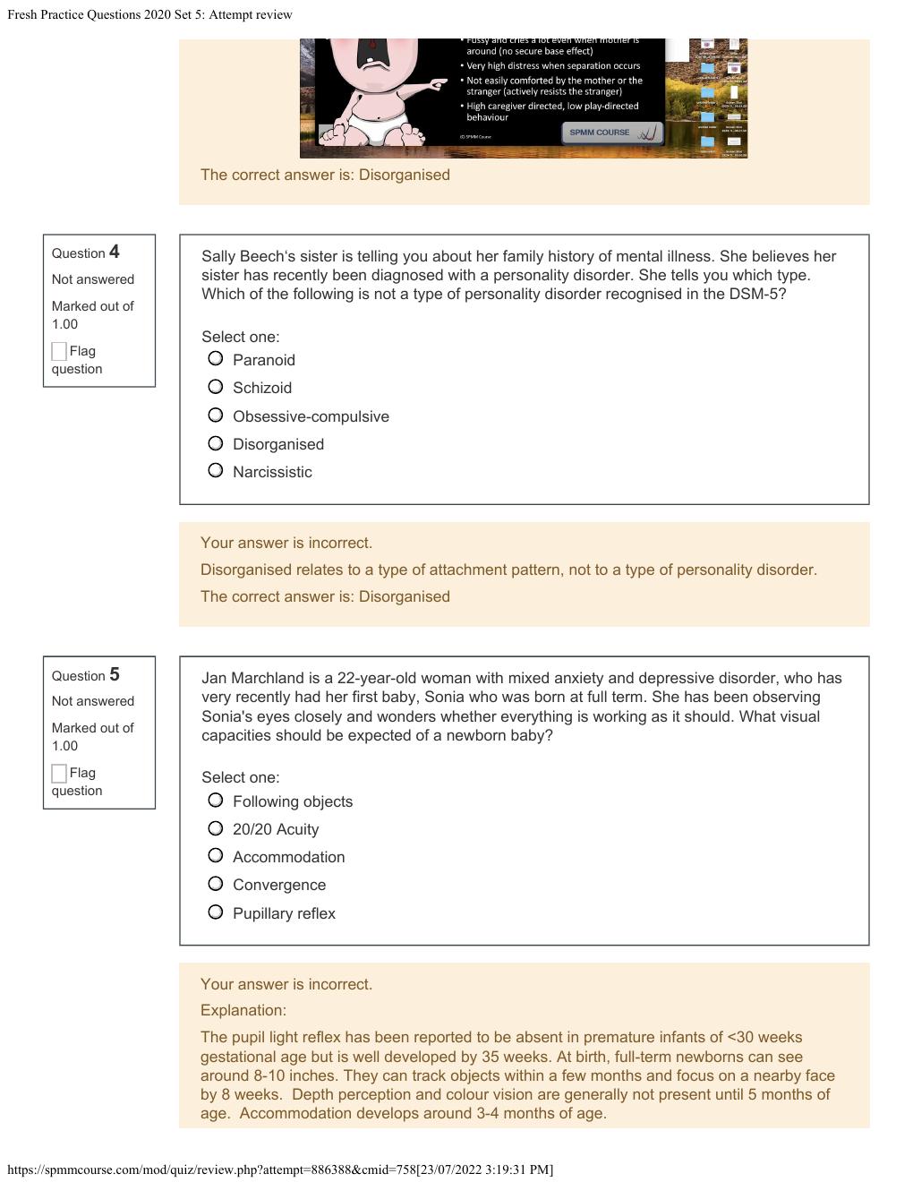 Preview page 3 of Fresh Practice Questions 2020 Set 5: Attempt review