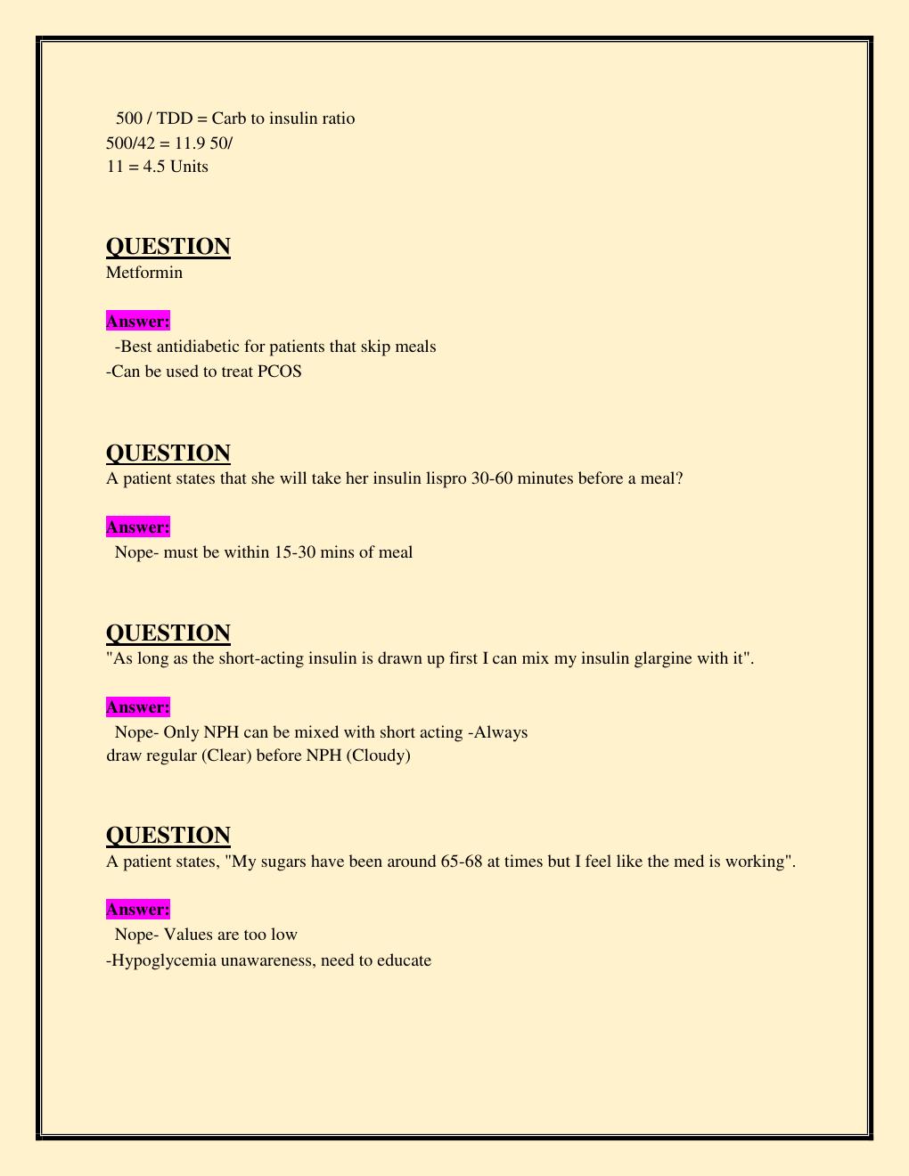 Preview page 5 of NR 565 Advanced Pharmacology Final Exam  Chamberlain College