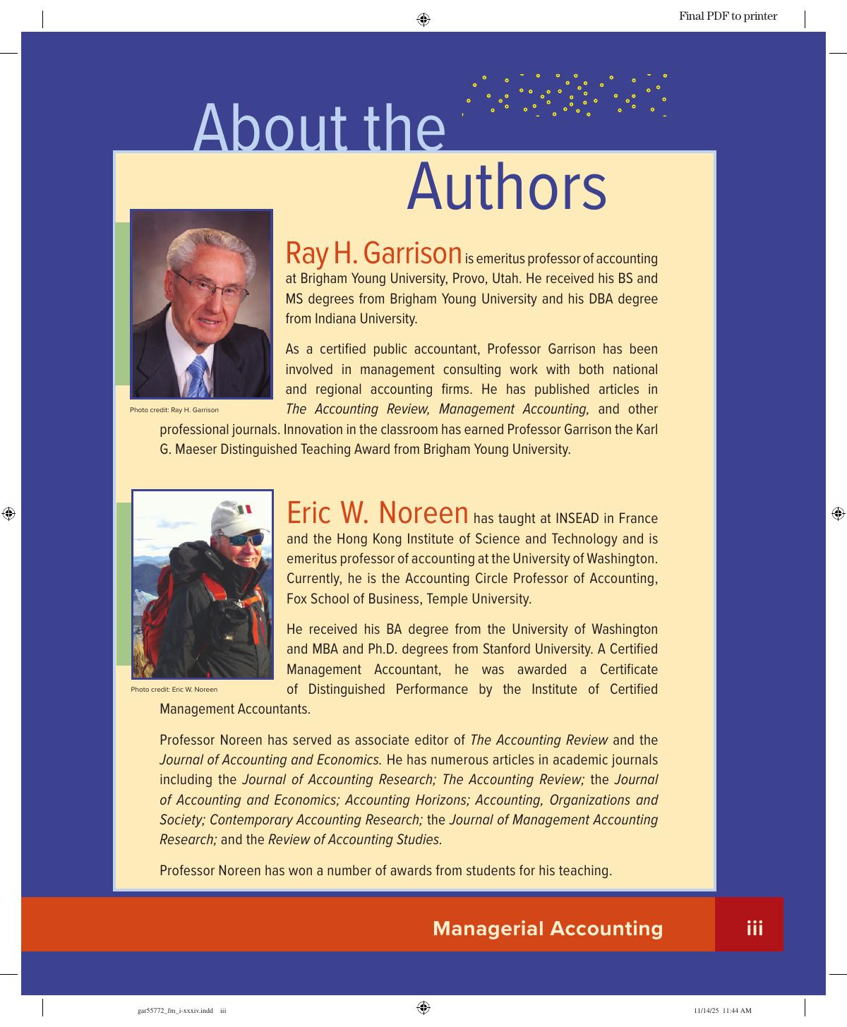 Preview page 4 of Managerial Accounting 2026 Release by Ray H. Garrison Ebook [PDF]