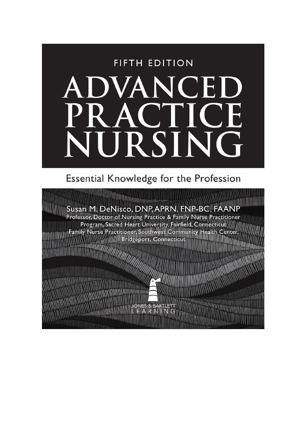 Preview page 2 of Advanced Practice Nursing Essential Knowledge for the Profession 5th Edition Susan M. DeNisco PDF eBook | ISBN 978128426
