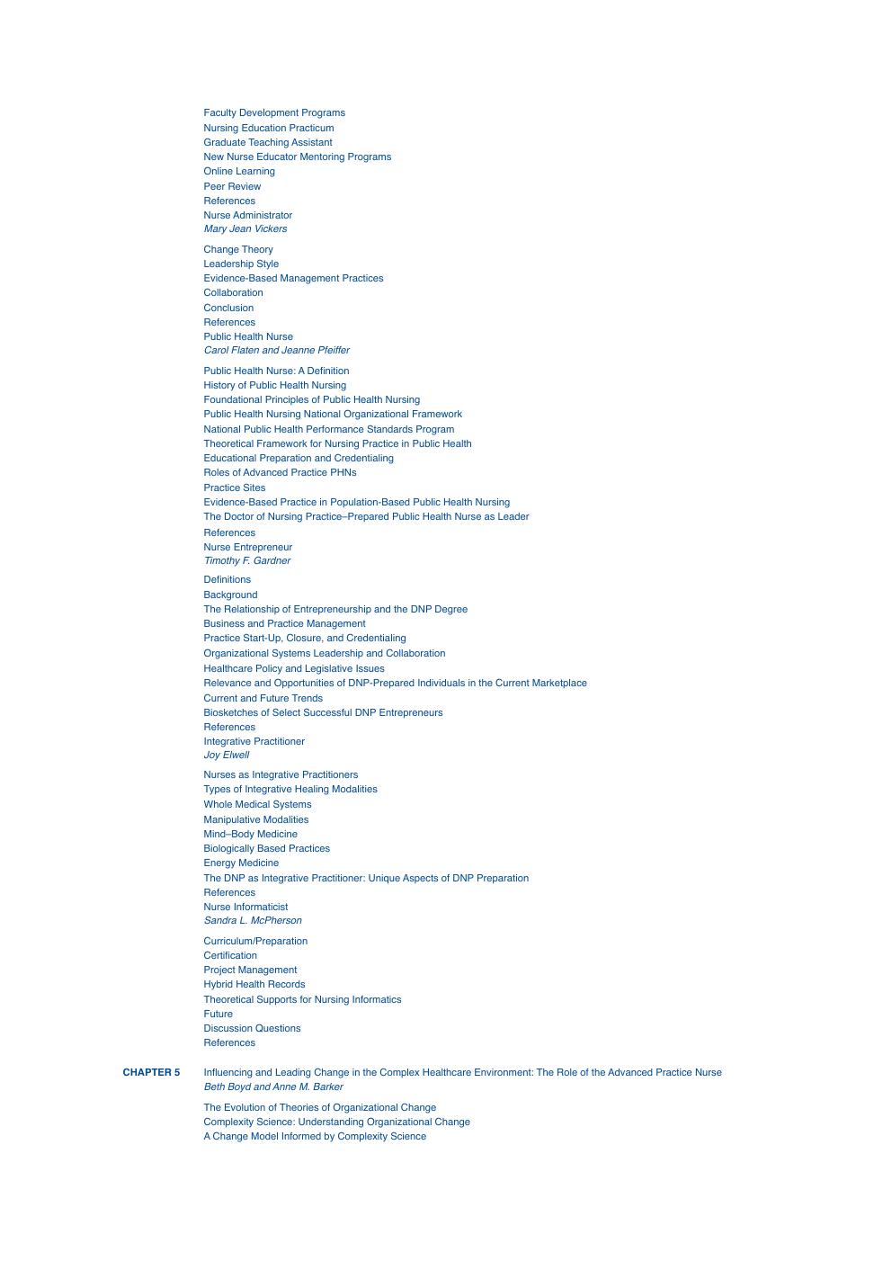 Preview page 7 of Advanced Practice Nursing Essential Knowledge for the Profession 5th Edition Susan M. DeNisco PDF eBook | ISBN 978128426