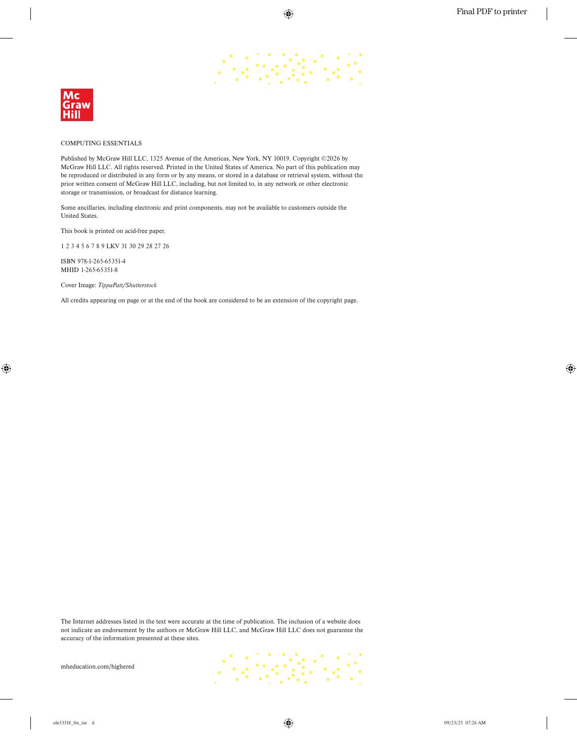 Preview page 3 of eBook [PDF] Computing Essentials Making IT Work for You 2026 Evergreen Release By Timothy O'Leary, Linda O'Leary, Daniel