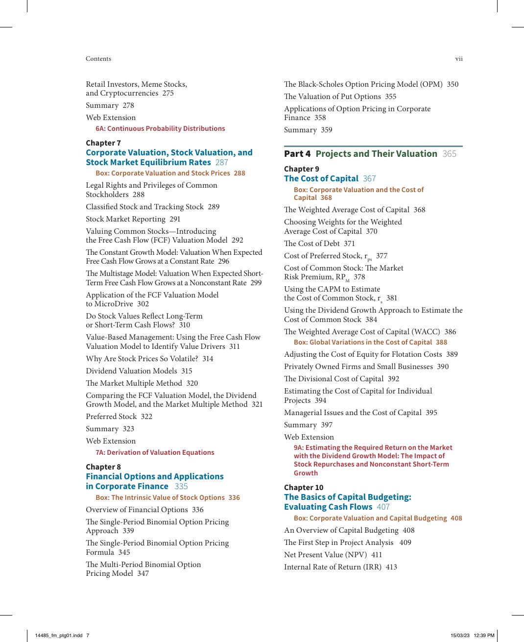 Preview page 8 of Financial Management Theory and Practice 17th Edition By Eugene F. Brigham, Michael C. Ehrhardt
