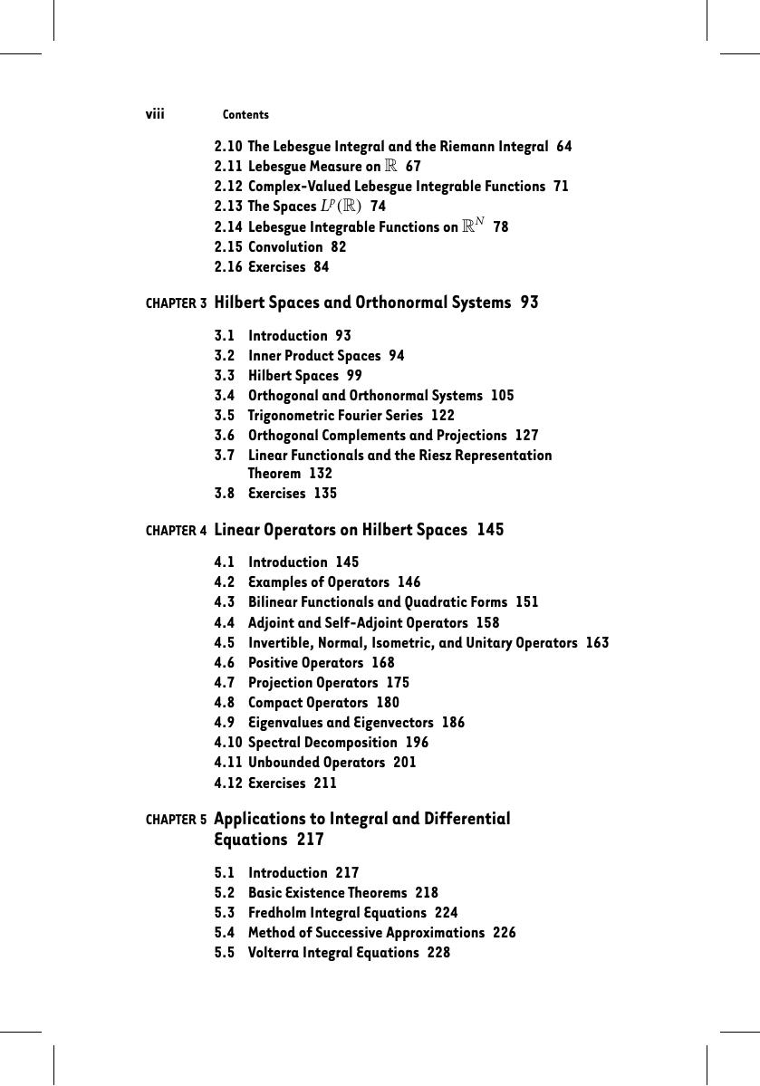 Preview page 10 of Hilbert Spaces With Applications 3rd Edition By Debnath L., Mikusinski P
