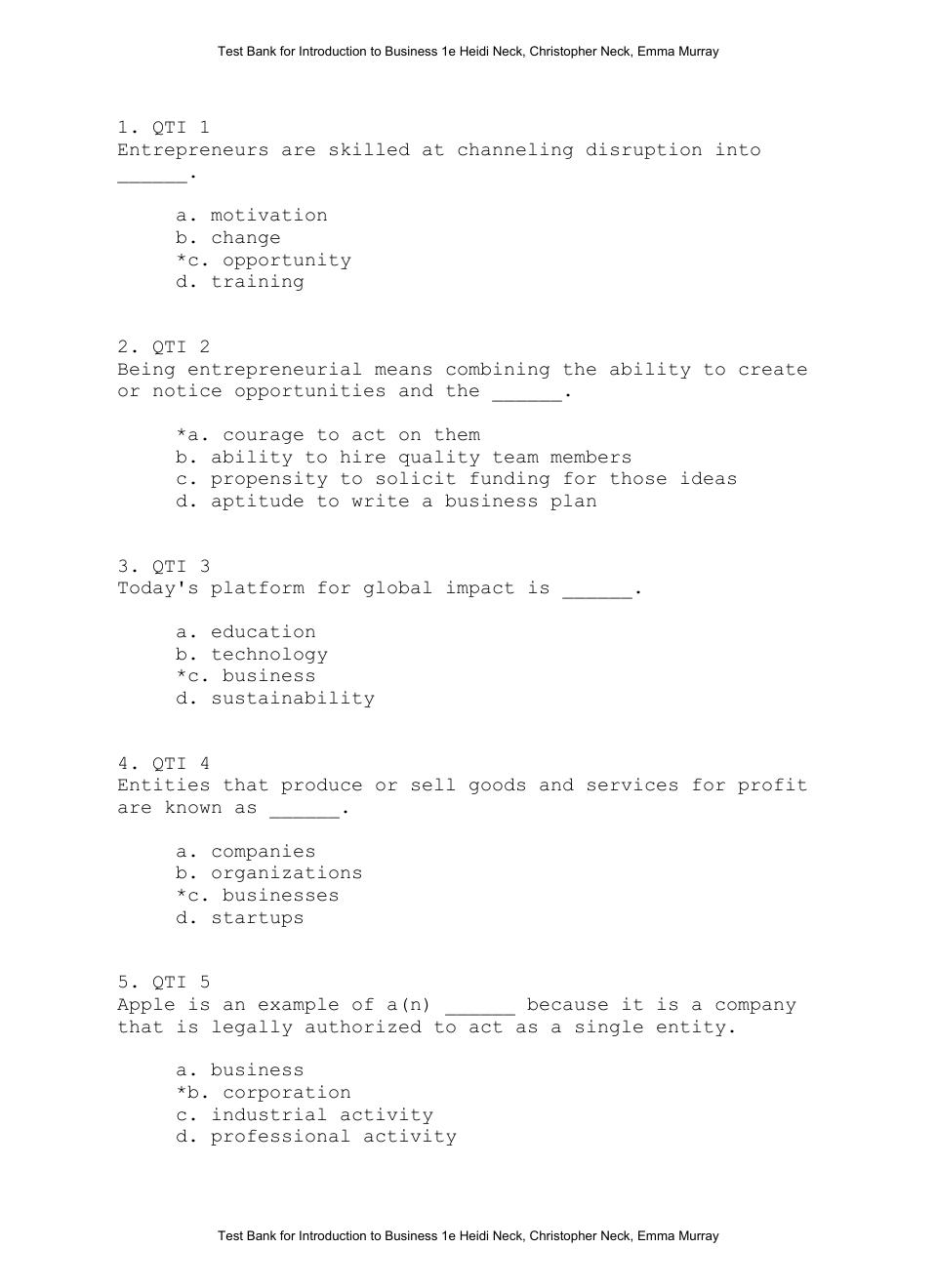 Preview page 5 of Test Bank For Human Resource Management Functions, Applications, and Skill Development 4th Eidtion By John Hendon, Rober