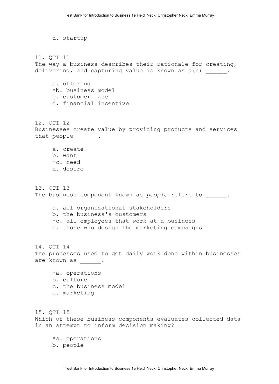 Preview page 7 of Test Bank For Human Resource Management Functions, Applications, and Skill Development 4th Eidtion By John Hendon, Rober