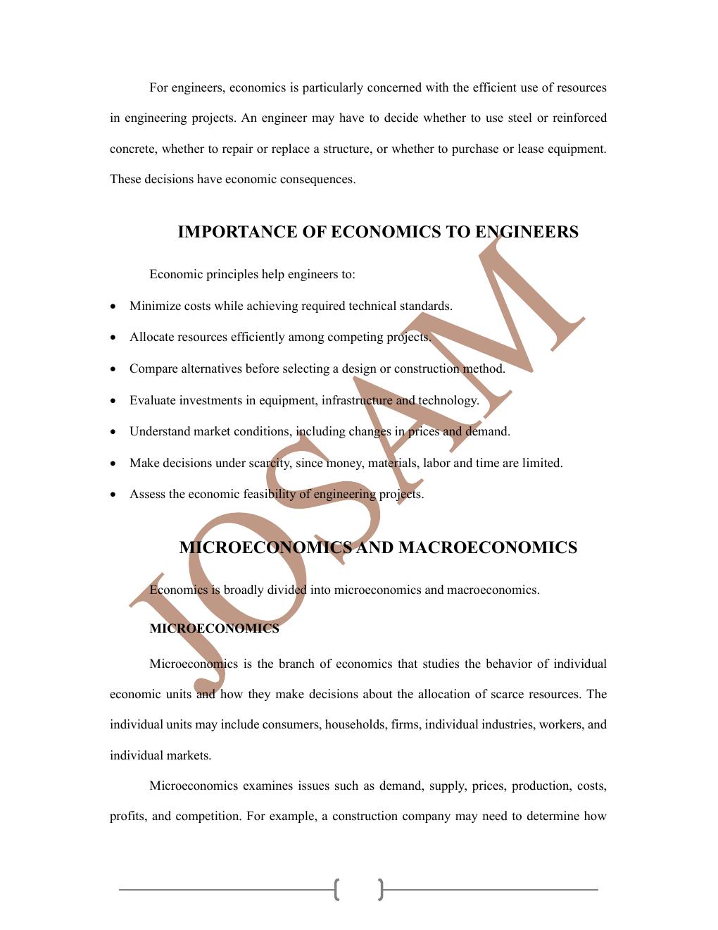 Preview page 3 of Economics and Accounts for Engineers