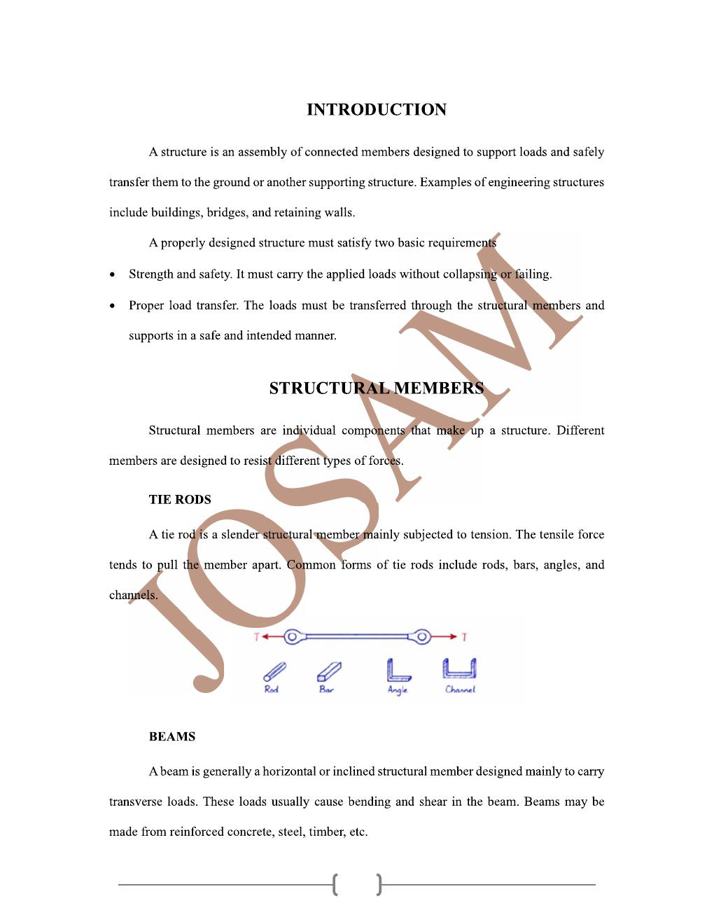 Preview page 2 of Theory of Structures 1