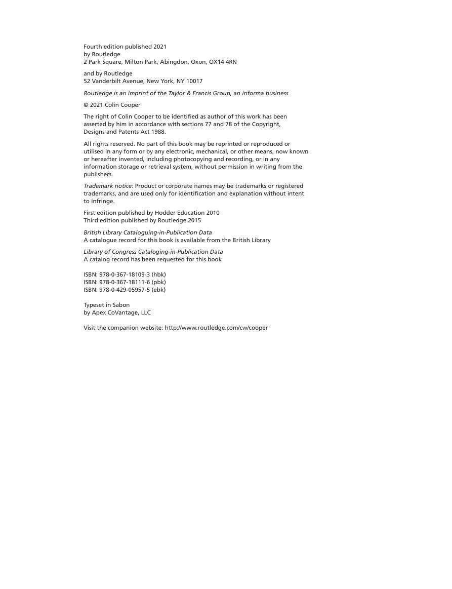 Preview page 5 of eBook [PDF] Individual Differences and Personality 4th Edition By Colin Cooper