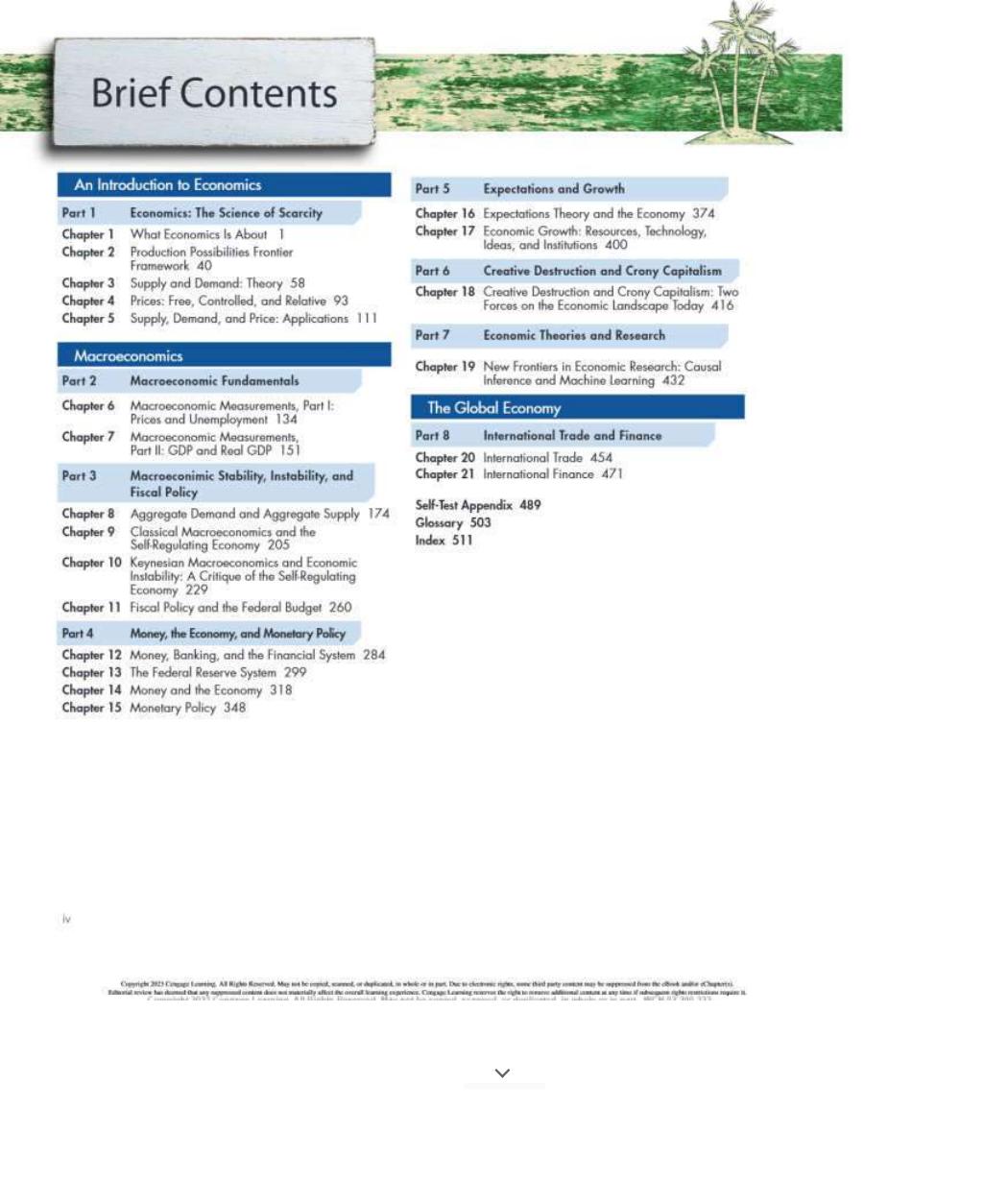 Preview page 7 of eBook PDF Macroeconomics 14th Edition By Roger Arnold, Daniel Arnold, David Arnold