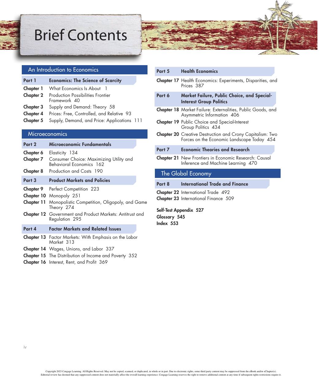 Preview page 7 of Microeconomics 14th Edition By Roger Arnold, Daniel Arnold, David Arnold