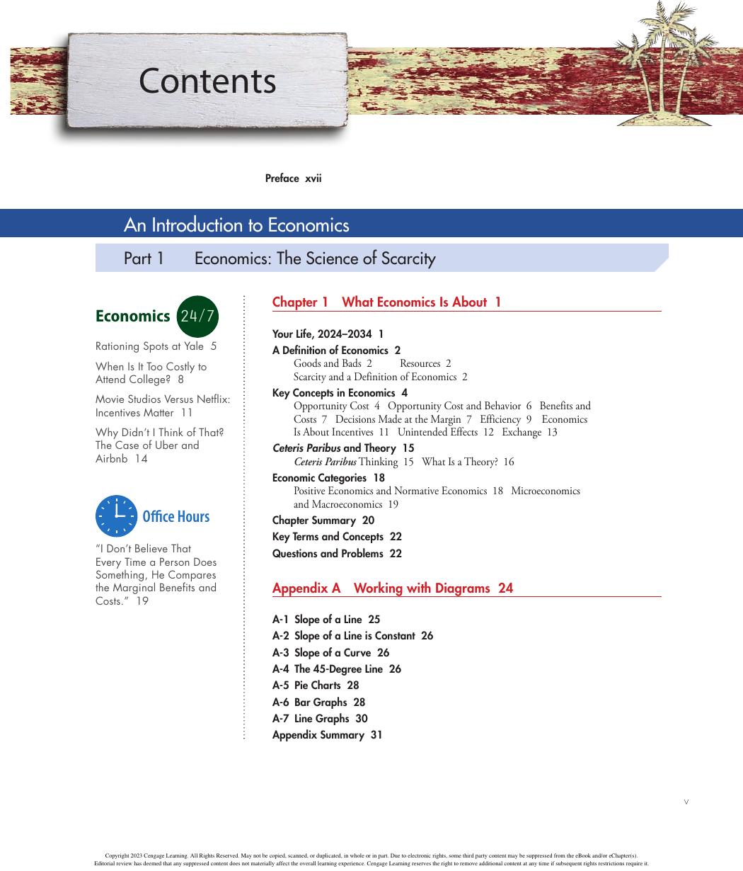 Preview page 8 of Microeconomics 14th Edition By Roger Arnold, Daniel Arnold, David Arnold