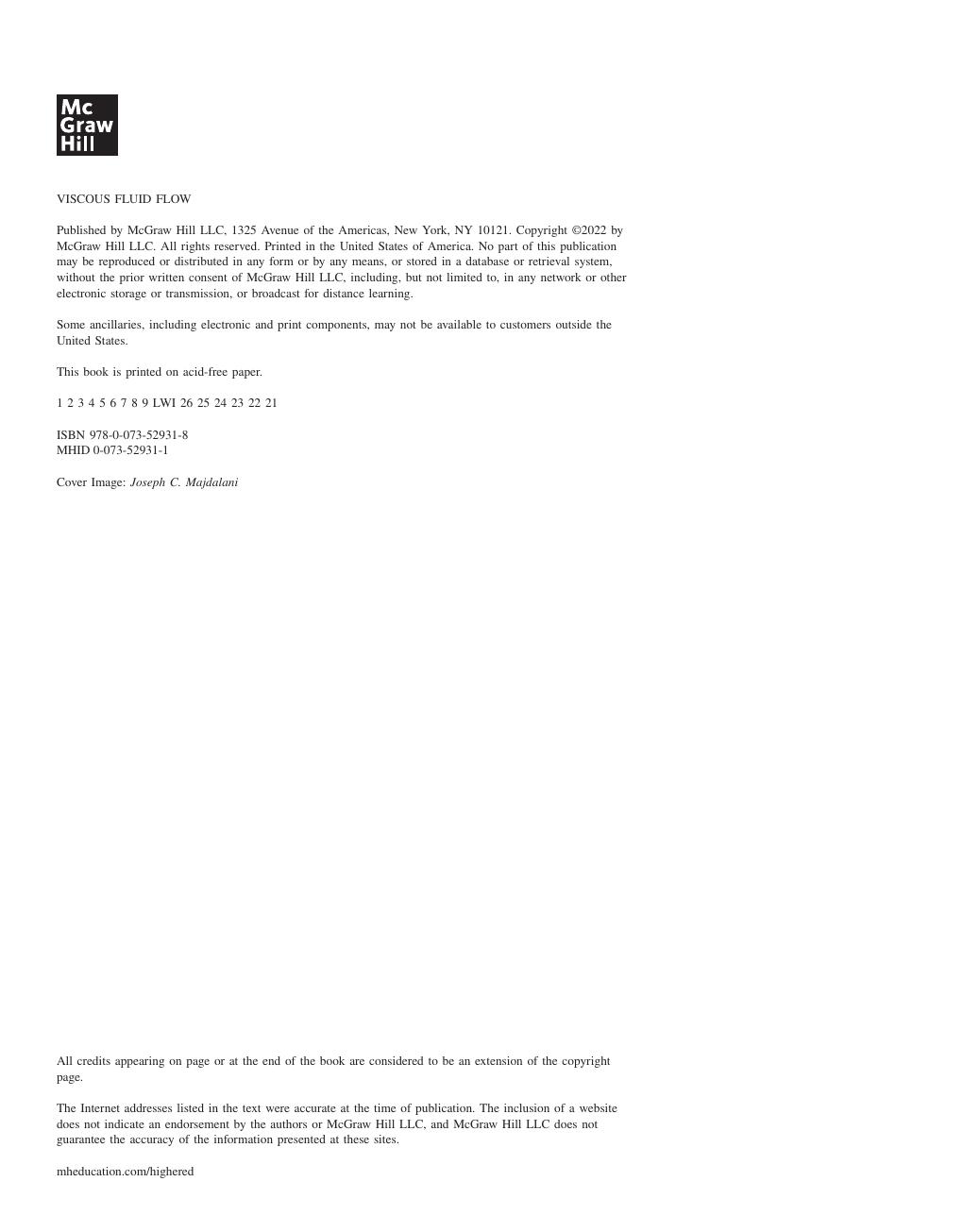Preview page 4 of eBook ISE PDF Viscous Fluid Flow 4th Edition By Frank M. White