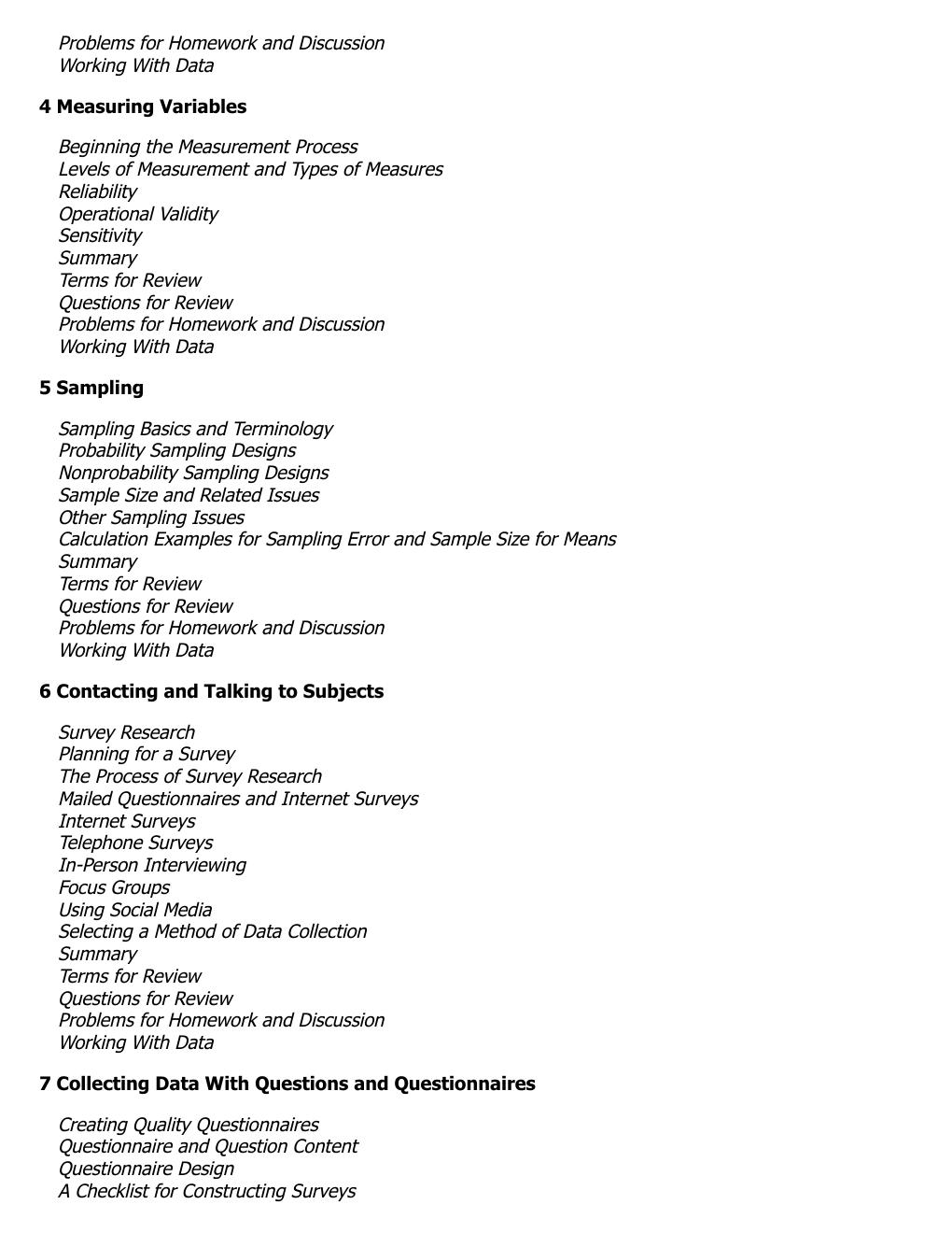 Preview page 6 of Research Methods for Public Administrators 7th Edition By Gary Rassel, Suzanne Leland, Zachary Mohr