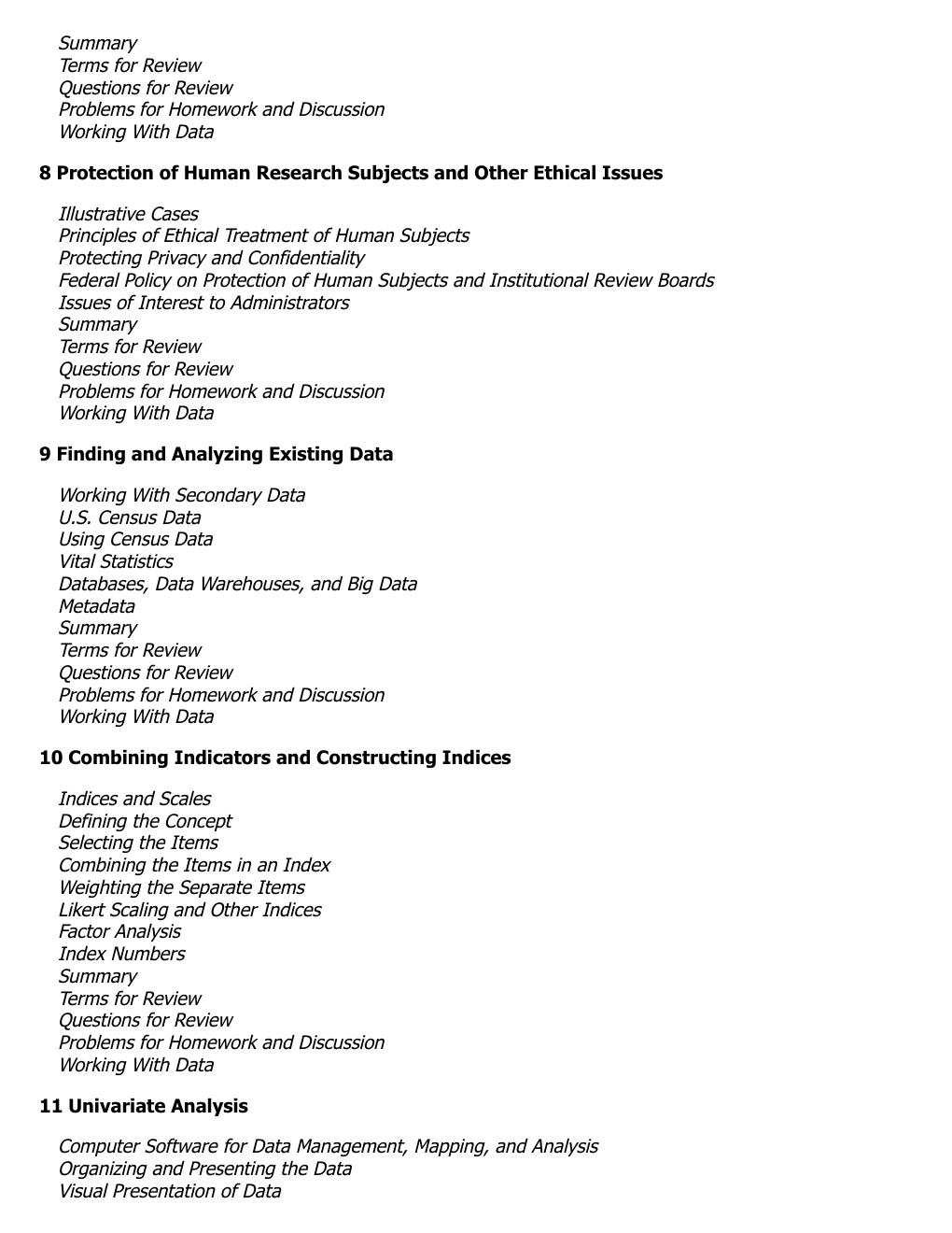 Preview page 7 of Research Methods for Public Administrators 7th Edition By Gary Rassel, Suzanne Leland, Zachary Mohr