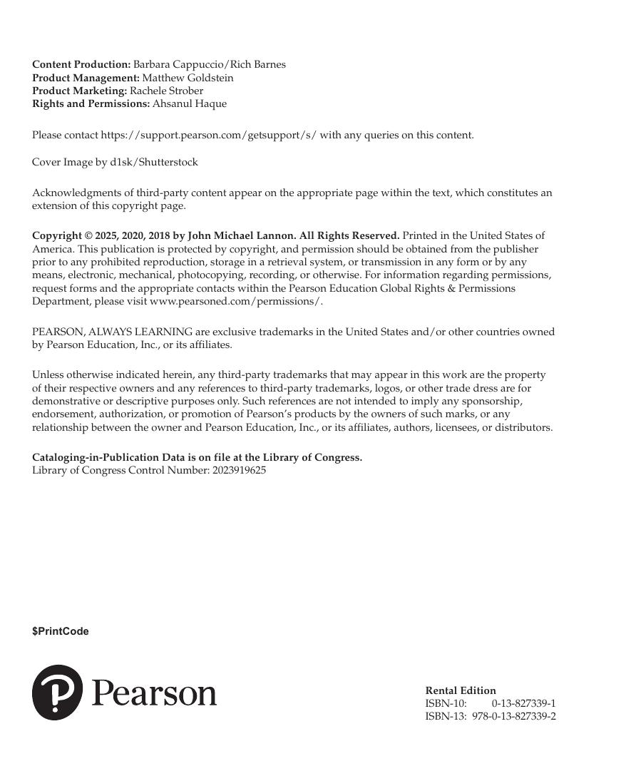 Preview page 3 of Technical Communication 16th Edition By John Lannon, Laura Gurak