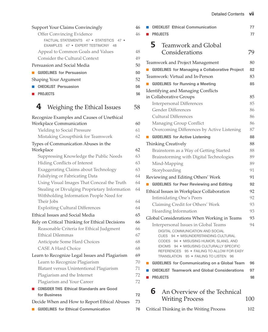 Preview page 8 of Technical Communication 16th Edition By John Lannon, Laura Gurak