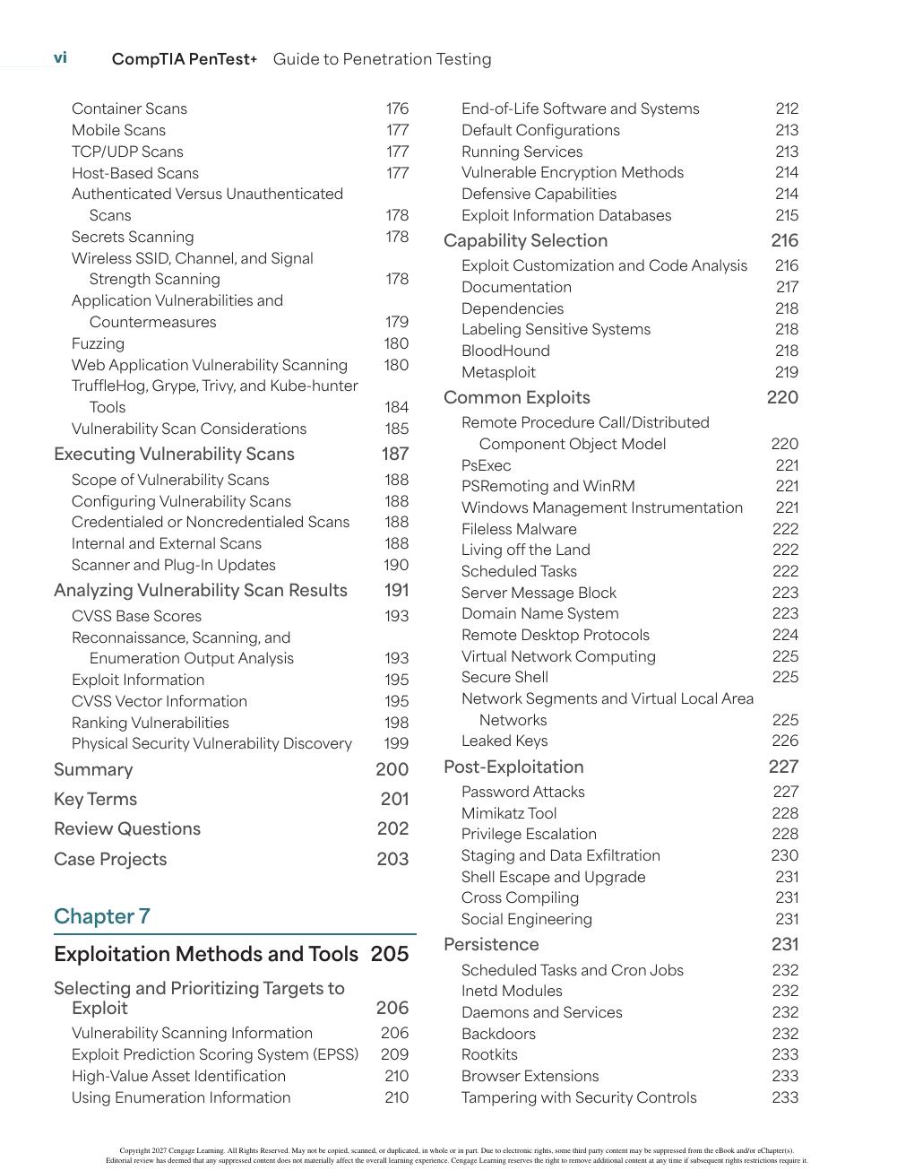 Preview page 8 of CompTIA PenTest+ Guide to Penetration Testing 2nd Edition By Robert S. Wilson