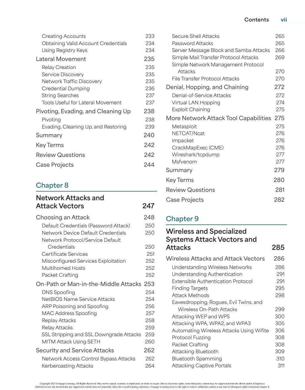 Preview page 9 of CompTIA PenTest+ Guide to Penetration Testing 2nd Edition By Robert S. Wilson