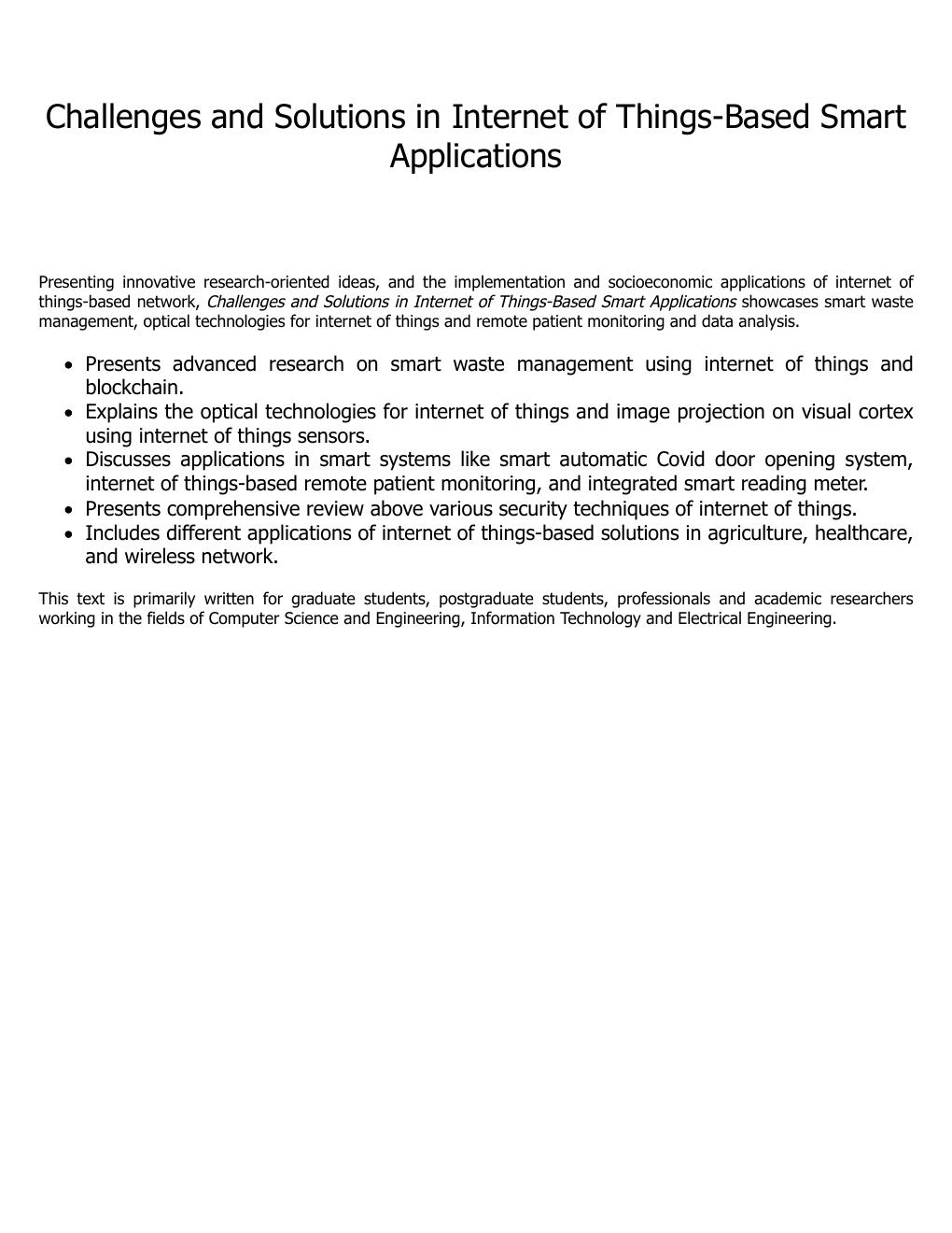 Preview page 4 of Challenges and Solutions in Internet of Things-Based Smart Applications 1st Edition By Narendra Shekokar, Subhash K. Shi