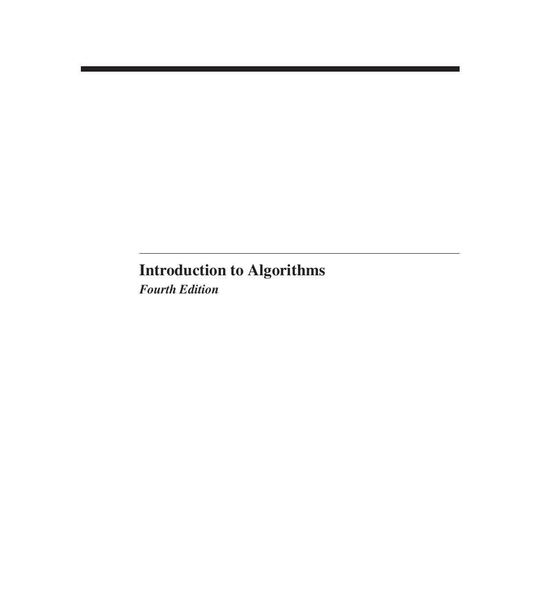 Preview page 3 of Introduction to Algorithms 4th Edition By TOMAS H.CORMEN, CHARLES E.LEISERSON