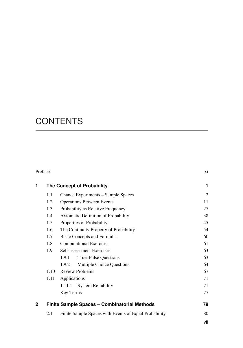 Preview page 7 of Introduction To Probability Models And Applications By N. Balakrishnan, Markos V. Koutras