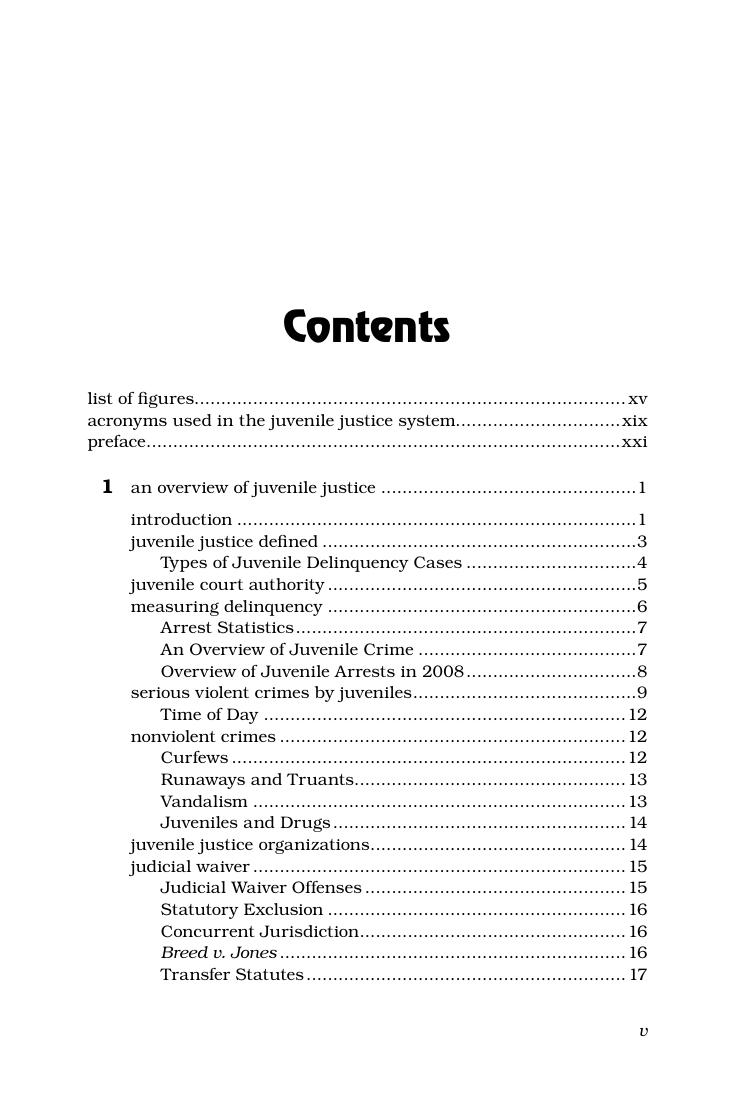 Preview page 6 of Juvenile Justice 1st Edition By Cliff Roberson