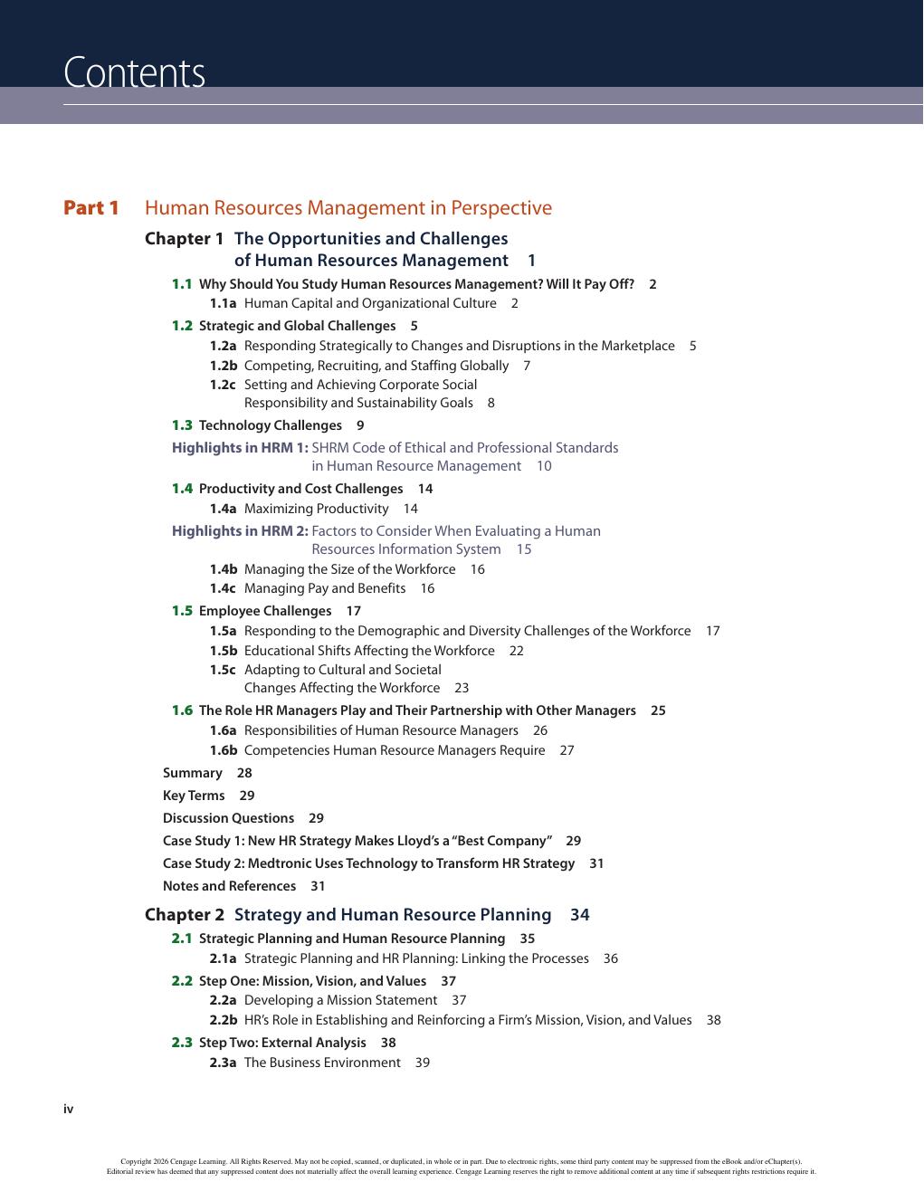 Preview page 6 of Managing Human Resources 20th Edition By Scott Snell, Shad Morris