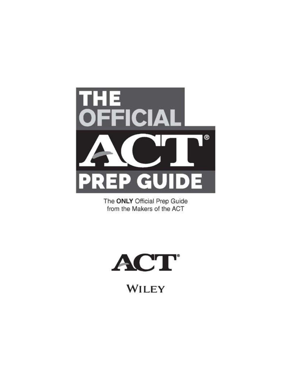 Preview page 2 of The Official ACT Prep Guide 2025-2026 By ACT, Barry Abrams