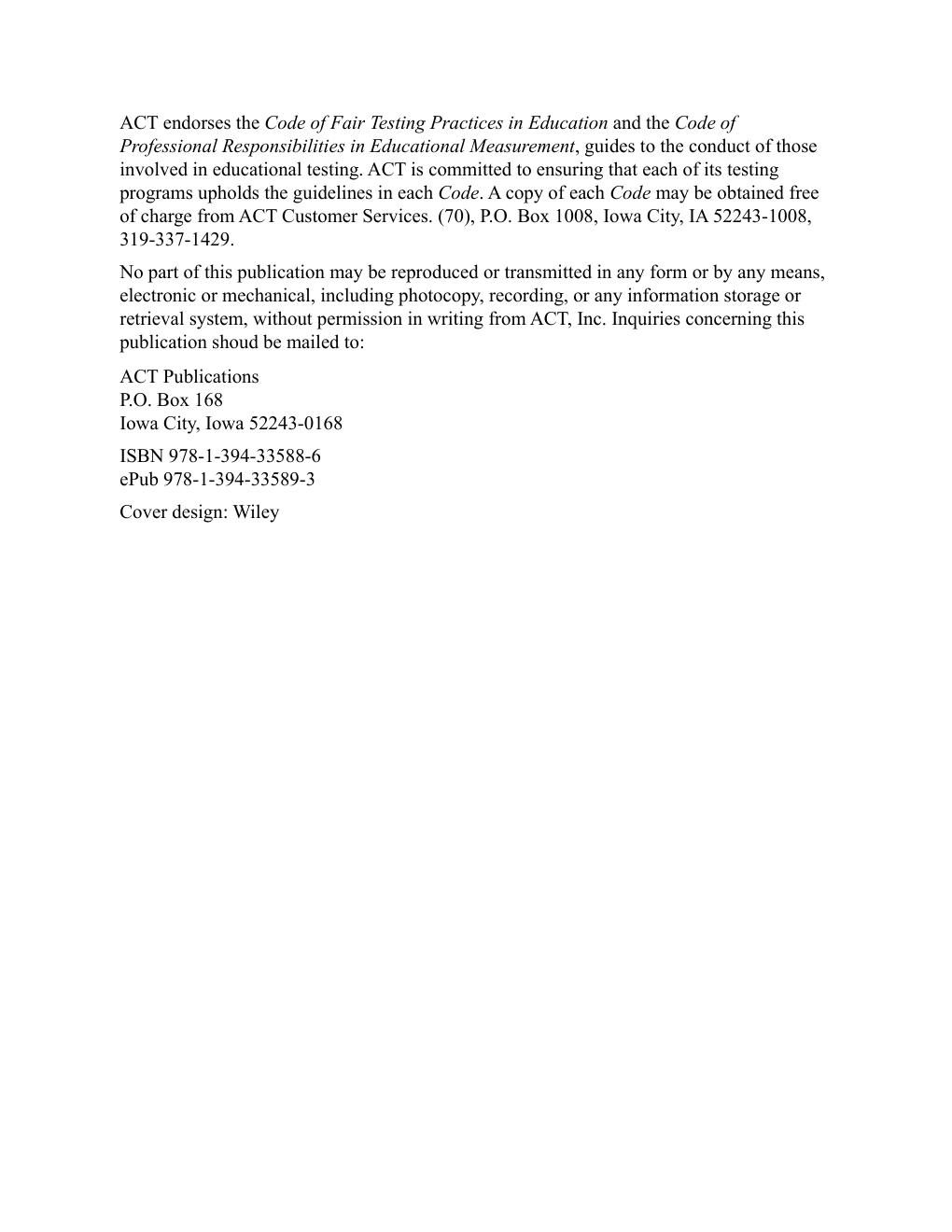Preview page 4 of The Official ACT Prep Guide 2025-2026 By ACT, Barry Abrams