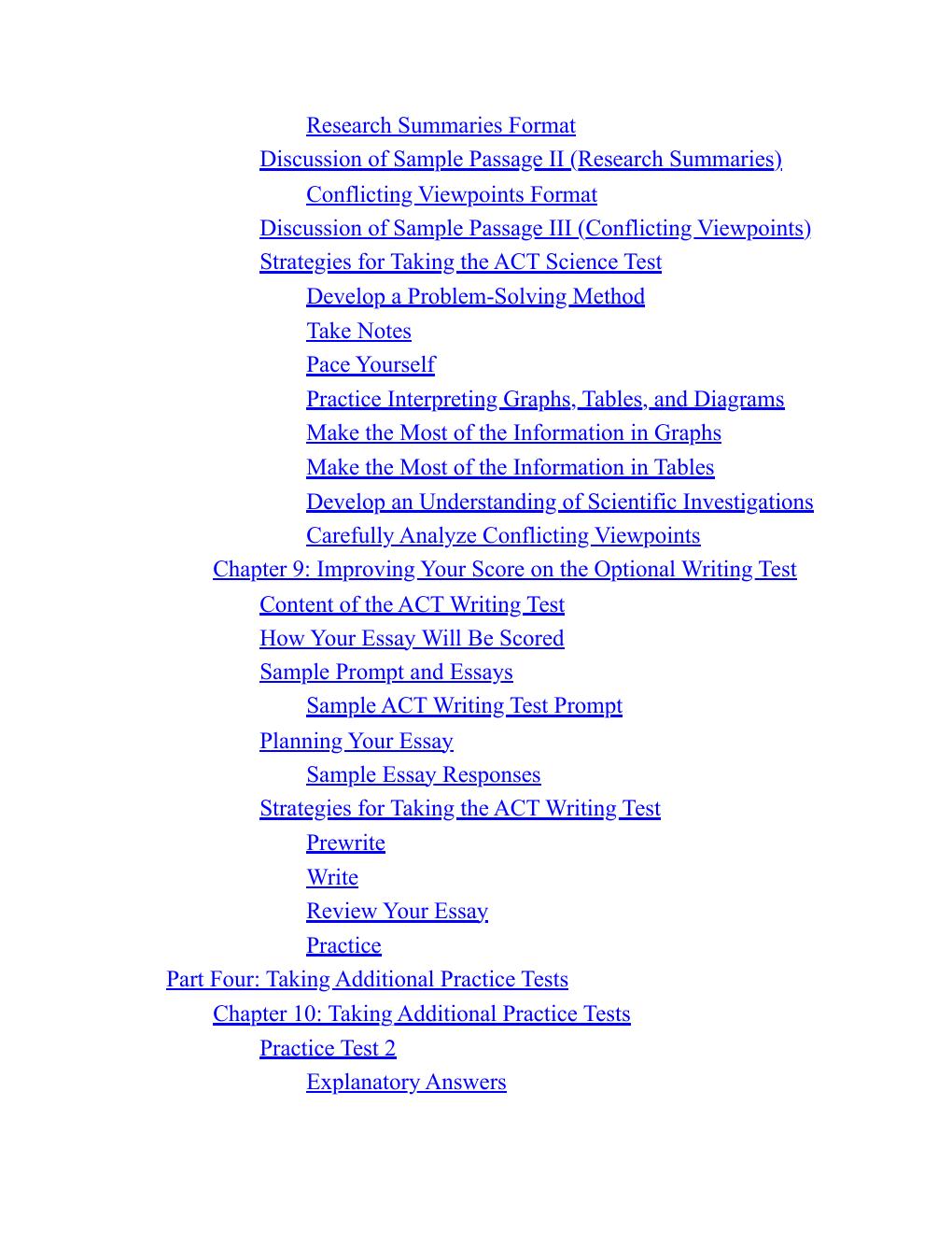Preview page 9 of The Official ACT Prep Guide 2025-2026 By ACT, Barry Abrams