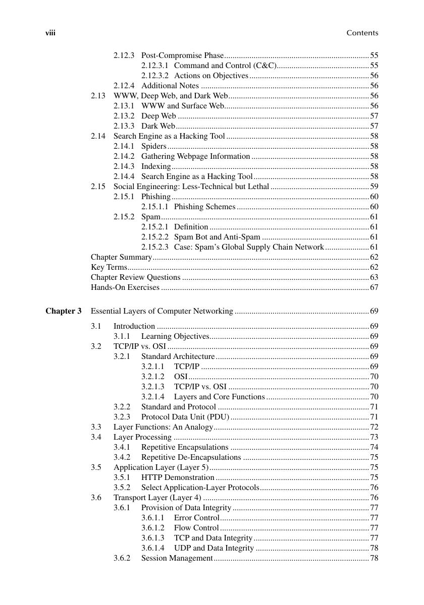 Preview page 8 of A Practical Introduction to Enterprise Network and Security Management 2nd Edition By Bongsik Shin