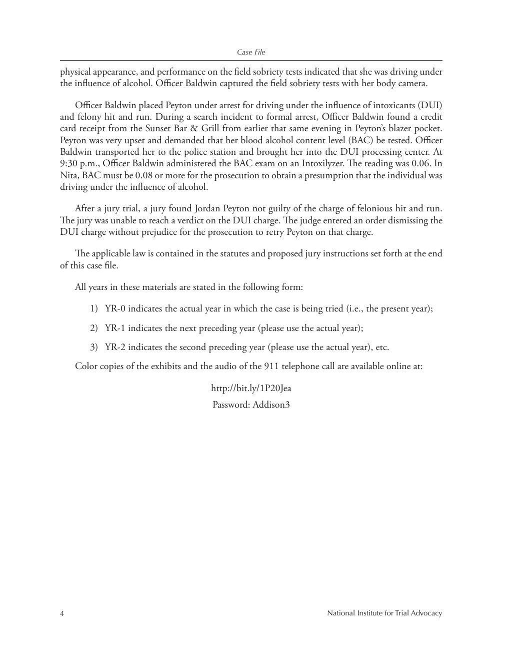 Preview page 10 of Addison v. Peyton Case File 3rd Edition By Elizabeth Boals