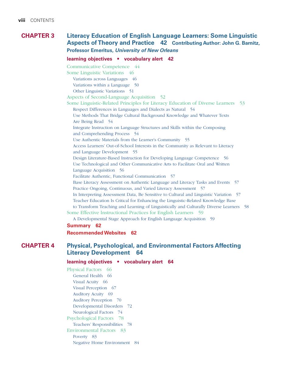 Preview page 8 of Multiple Paths to Literacy Assessment and Differentiated Instruction for Diverse Learners K-12 9th Edition By Joan Gipe,