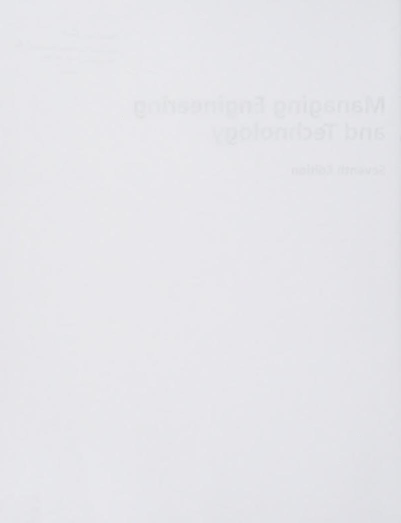 Preview page 6 of Managing Engineering and Technology 7th Edition